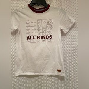 Kids  7 for all mankind  and Red Graphic T-Shirt